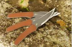 Carcajou, The Wolverine - Set de 3 couteaux